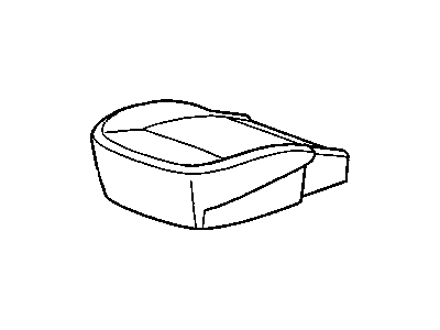 Buick 19178605 COVER,DRIVER SEAT CUSHION(CASHMERE)