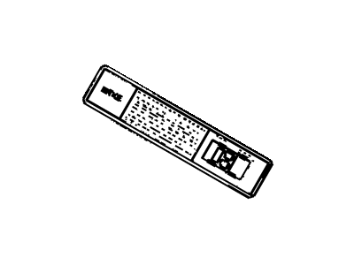 30013833 GM Air Bag Label Illustration 1 of 1