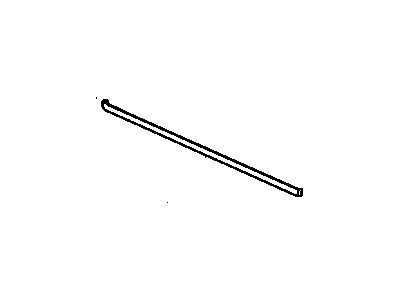 Oldsmobile 12453311 Rocker Molding