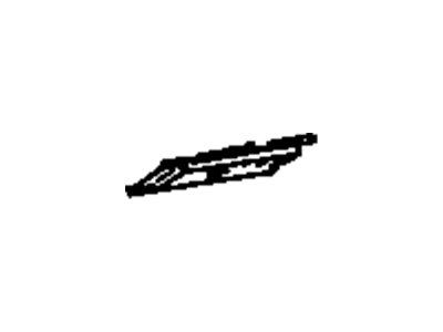 GM 10102740 Hole Cover, Rear Inner Passenger Side 10102740 GM Hole Cover, Rear Inner Passenger Side Illustration 1 of 1