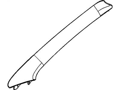 Oldsmobile 25720765 Windshield Pillar Trim
