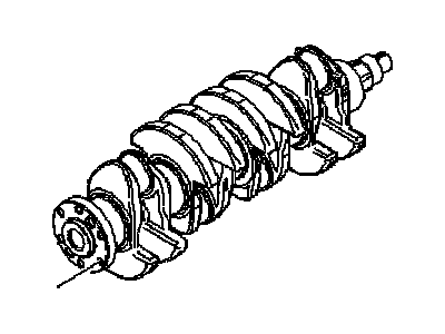 Pontiac G3 Crankshaft - 55569767