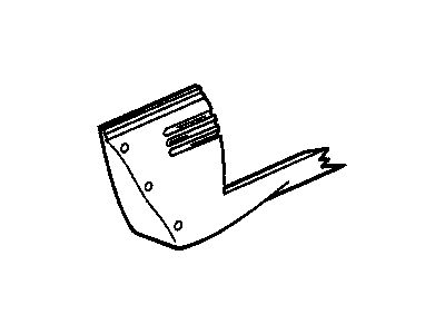 Pontiac 88891919 Rocker Molding