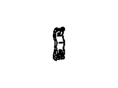 22638353 GM Clip, Rear Quarter Panel Illustration 1 of 1