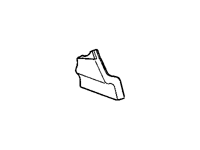 GMC 22960116 COVER,REAR SEAT RECLINING OUTER FINISH(DUNE)