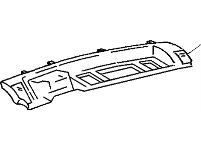 Chevy 12512543 Upper Pad