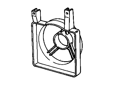 Chevy 22088901 Shroud