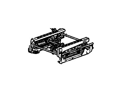 Buick 19152727 ADJUSTER,DRIVER SEAT(INCLUDES 26,27)