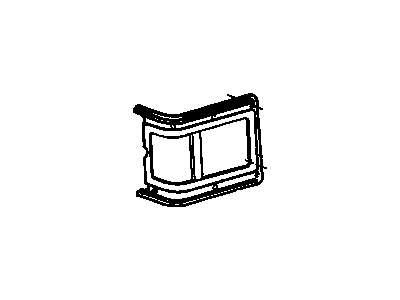 Cadillac 16506333 Bezel