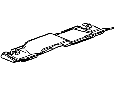 Chevy 22817858 INSULATOR,REAR COMPARTMENT FLOOR PANEL