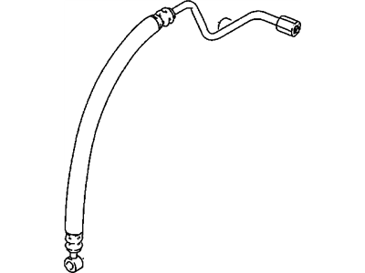 Chevy Metro Power Steering Hose - 30019462