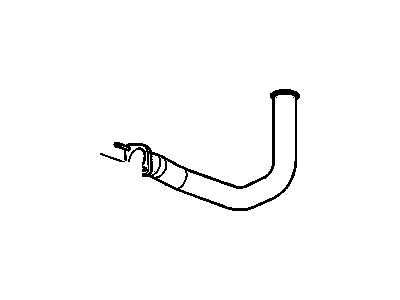 GMC Jimmy Exhaust Pipe - 15677742