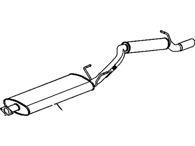 Pontiac Aztek Muffler - 15252915