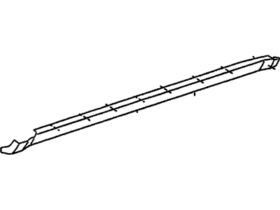 Pontiac 88972898 MOLDING,ROCKER PANEL(PRIME & PAINT)