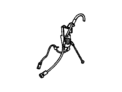 Cadillac DeVille Ride Height Sensor - 22126143