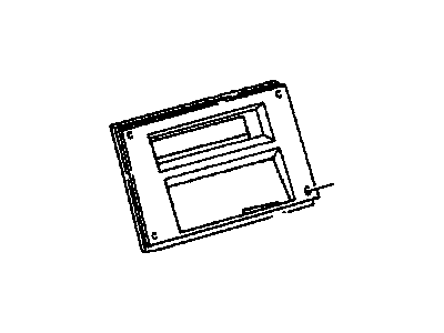 Chevy 10095246 Trim Plate