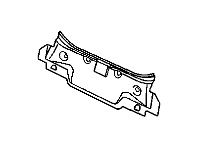 Cadillac 20434353 Panel Below Lid