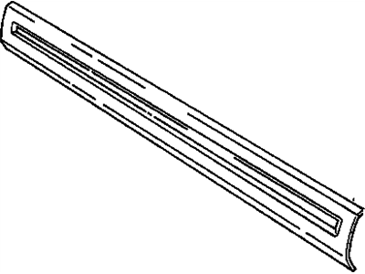 GMC 15693557 Rear Glass Trim