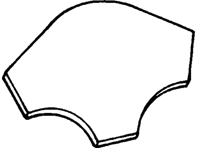 Oldsmobile 12339188 Steering Wheel Trim Plate