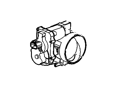 Chevy 12596575 Throttle Body