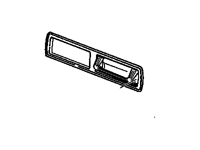 Buick 16661324 Bezel