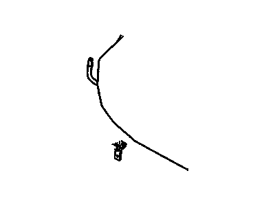 Cadillac 15011436 CLIP,FUEL FEED & EVAP EMISSION & RETURN HOSE(PART OF 2)(2.559)