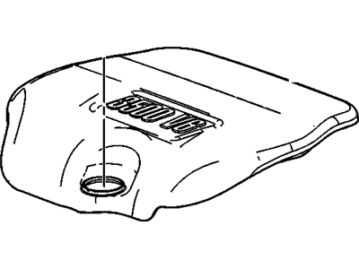 Buick 12597595 COVER,INTAKE MANIFOLD(INCLUDES 6,8)