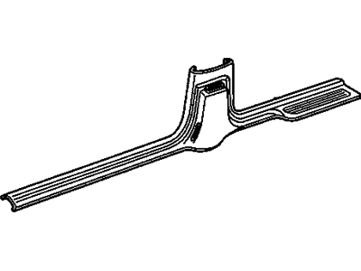 10107067 GM Pillar Trim, Center Inner Driver Side Illustration 1 of 1