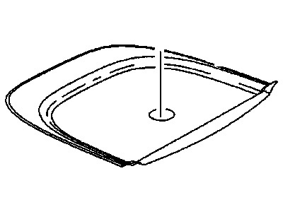 Oldsmobile 25631859 Spare Tire Panel