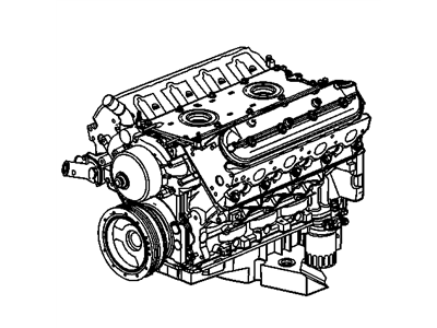 Chevy 89017653 Engine