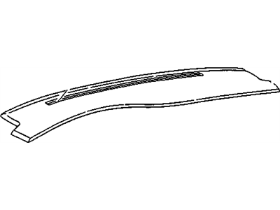 Cadillac 12537887 Upper Pad