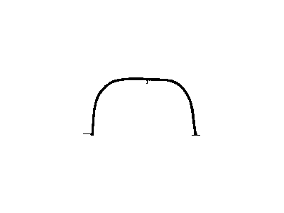 Chevy 9636084 Wheel Opening Molding