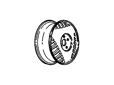 Pontiac Spare Wheel - 10067326