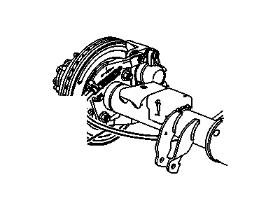 GMC Yukon XL 1500 Parking Brake Cable - 15941088