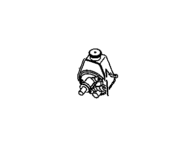 Buick Roadmaster Power Steering Pump - 26016582