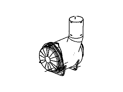 GM 15772050 Cleaner, Air Intake GM 15772050 Cleaner, Air Intake