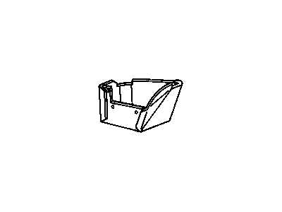 20492550 GM Quarter Trim Panel, Rear Illustration 1 of 1