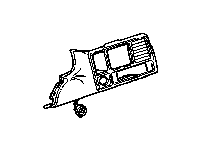 Pontiac 22555319 Trim Plate