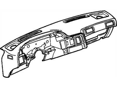 Pontiac 22555282 Instrument Panel