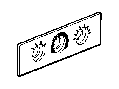 Pontiac 16184258 DIAL,HEATER CONTROL(9.279)