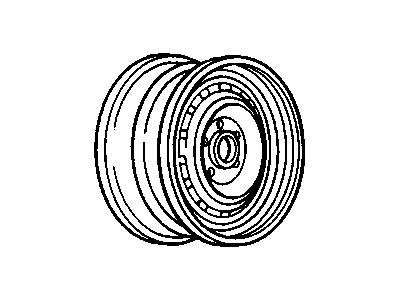 Oldsmobile Spare Wheel - 9592058