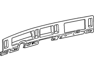 Buick 25605071 Cluster Bezel