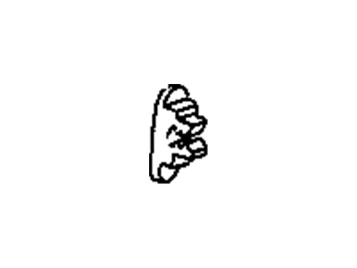 GM 22576225 Clip, Door Inside Locking Rod GM 22576225 Clip, Door Inside Locking Rod