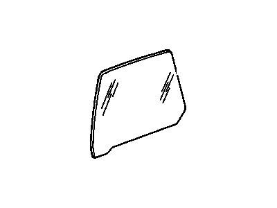 Chevy 10124209 Moveable Glass