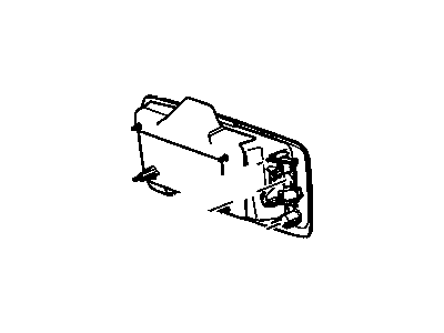 Chevy 15269298 HANDLE,REAR DOOR OUTSIDE(PAINT TO MATCH)(INCLUDES BASE)