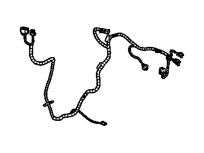 GMC 15235109 HARNESS,REAR DOOR DOOR WIRING(INCLUDES 34)(2.480)