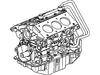Saturn 10400186 Short Block