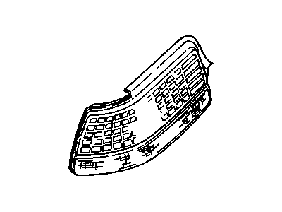 Pontiac 16510809 Lens