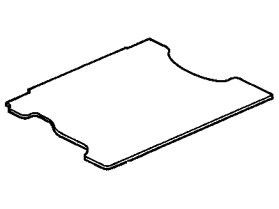 Pontiac 22586577 TRIM,REAR COMPARTMENT PANEL(GRAY)(W/O CAPS)