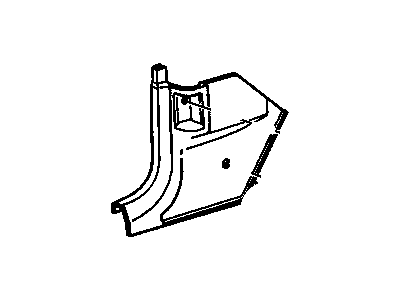 Pontiac 20540669 Kick Panel